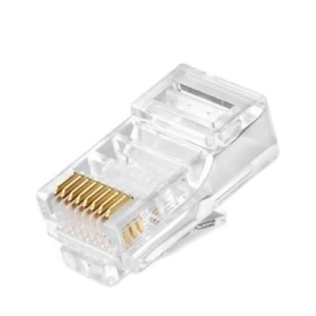 TELEFONDUGÓ/HÁLÓZATI dugó RJ45 8p. CAT5/CAT5E