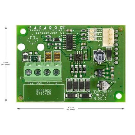 PARADOX-CVT485 RS485-ös jelátalakító PCS250-hez, nagy távolságra