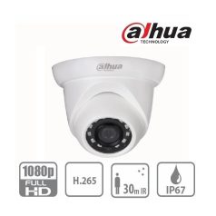   DAHUA IPC-HDW1230S 2.8mm IP dome kamera,2MP,PoE,IR táv:30m,DWDR,IP67