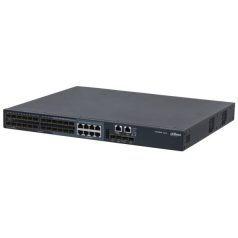   Dahua AS5600-24GF4XF 36 portos központi switch; 24 Gbit SFP / 8 Gbit RJ45 / 4 10Gbit SFP uplink port; menedzselhető