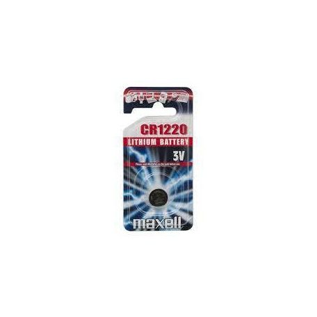 Maxell CR1220 3V lithium gombelem