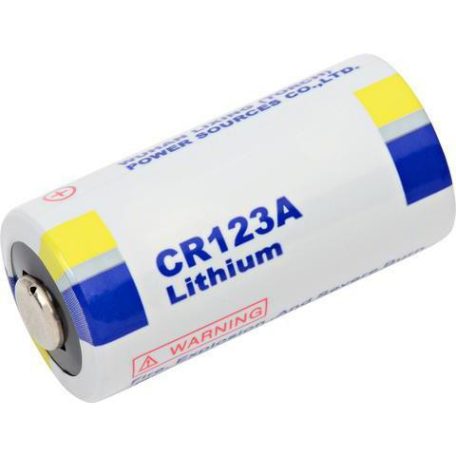 CR123 3V lithium elem