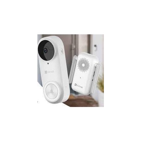 EZVIZ CS-DB2-A0-2C3WPB Vezetéknélküli kaputelefon szett, 3 MP, 2mm objektív, Wifi, Mikrofon/Audio