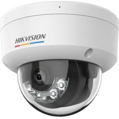   Hikvision DS-2CD1127G2H-LIUF (2.8mm) 2 MP fix ColorVu IP dómkamera; IR/láthatófény; beépített mikrofon