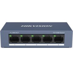   Hikvision DS-3E0105-O 5 portos switch; 10/100M; nem menedzselhető