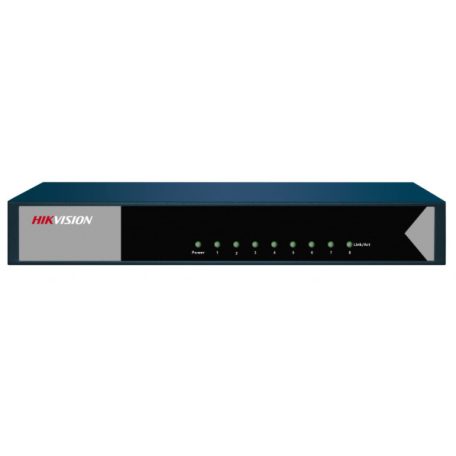 Hikvision DS-3E0508-E 8 portos Gbit switch; nem menedzselhető