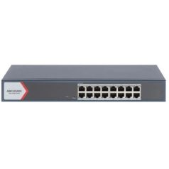   Hikvision DS-3E1516-EI(V2) 16 portos gigabit switch; smart menedzselhető