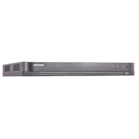 Hikvision DS-7216HQHI-K2/P 16 csatornás THD DVR; 4MP lite@15fps; 1080p lite@25fps; 1080p@15fps; max.24×6MP IP; PoC