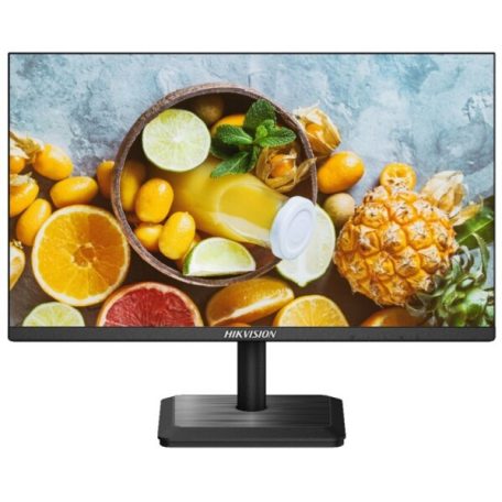 Hikvision DS-D5024FC-C 23.8" LED monitor; 178°/178° betekintési szög; Full HD felbontás; hangszóró; 24/7 működés