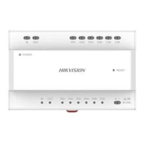 Hikvision DS-KAD7060EY-S Disztribútor soroló egység kétvezetékes HD hibrid kaputelefon-rendszerhez