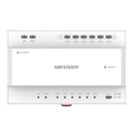 Hikvision DS-KAD7060EY Disztribútor egység kétvezetékes HD hibrid kaputelefon-rendszerhez