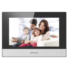   Hikvision DS-KC001 Beltéri egység testhőmérséklet mérős beléptető terminálokhoz; 7" LCD; 1024x600 felbontás; Android