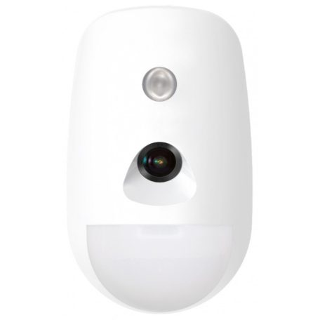 Hikvision DS-PDPC12P-EG2-WE Beltéri PIR mozgásérzékelő AXPro központokhoz; beépített kamerával; konzol nélkül; 3x CR123A; 868MHz