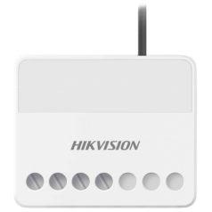   Hikvision DS-PM1-O1L-WE Relé modul AXPro központokhoz; 868 MHz; 7 VDC-24 VDC