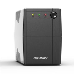   Hikvision DS-UPS1000 Szünetmentes tápegység; 1000 VA/600 W; beépített akkumulátor 12V/9Ah; 2 db Schuko(DIN)