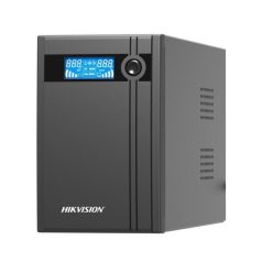   Hikvision DS-UPS2000/GER Szünetmentes tápegység;2000 VA/1200 W;LCD kijelző;2 db beépített akkumulátor 12V/9Ah;4db Schuko(DIN)