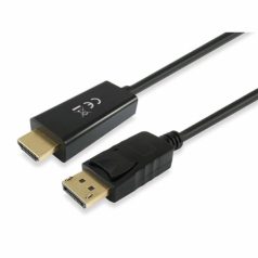   Equip EQUIP119392 DisplayPort - HDMI kábel; apa/apa; 4K; 5 m