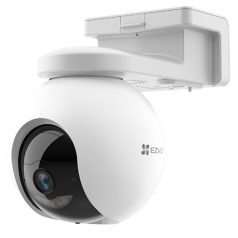   EZVIZ HB8 2K+ 4 MP fix IR IP PT dómkamera; wifi; beépített tárhely (32GB); akkumulátor; IP65; mikrofon; hangszóró