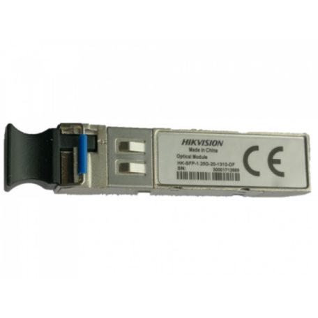 Hikvision HK-SFP-1.25G-20-1310-DF Monomódusú SFP; duplex LC; 1.25G; TX1310 nm/RX1310 nm