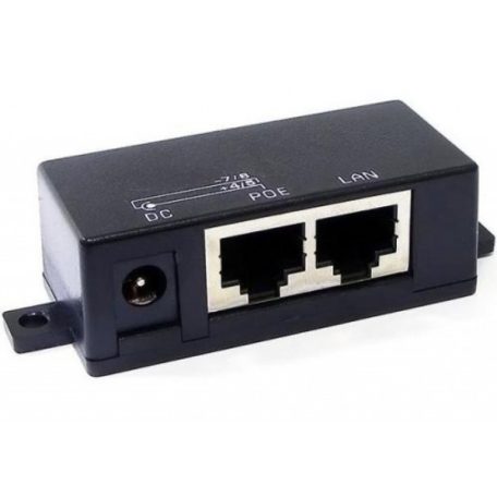 Nestron POE tápfeladó Passzív Power over Ethernet; DC, PoE és LAN aljzat