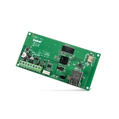 Satel ETHM-1 PLUS Ethernet modul INTEGRA, INTEGRA Plus és VERSA riasztóközpontokhoz